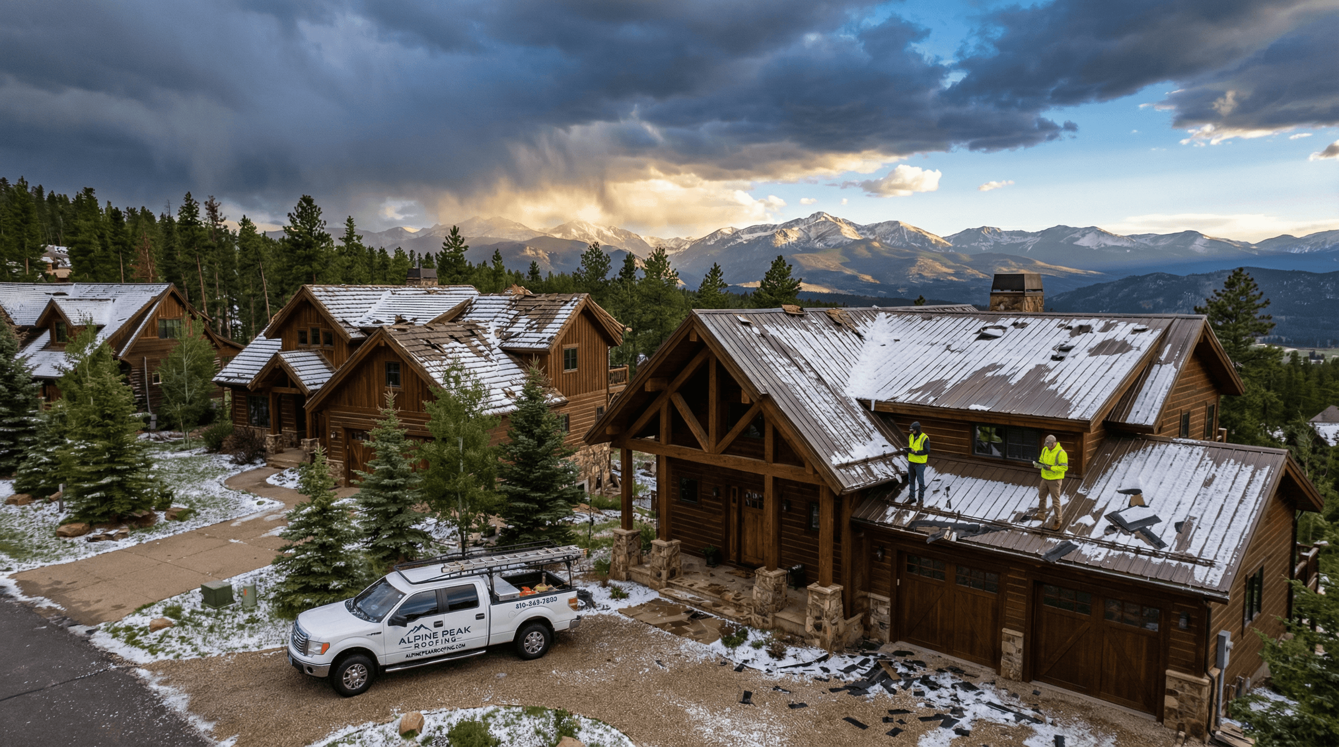 Storm damage roof repair — 24/7 emergency response across Colorado