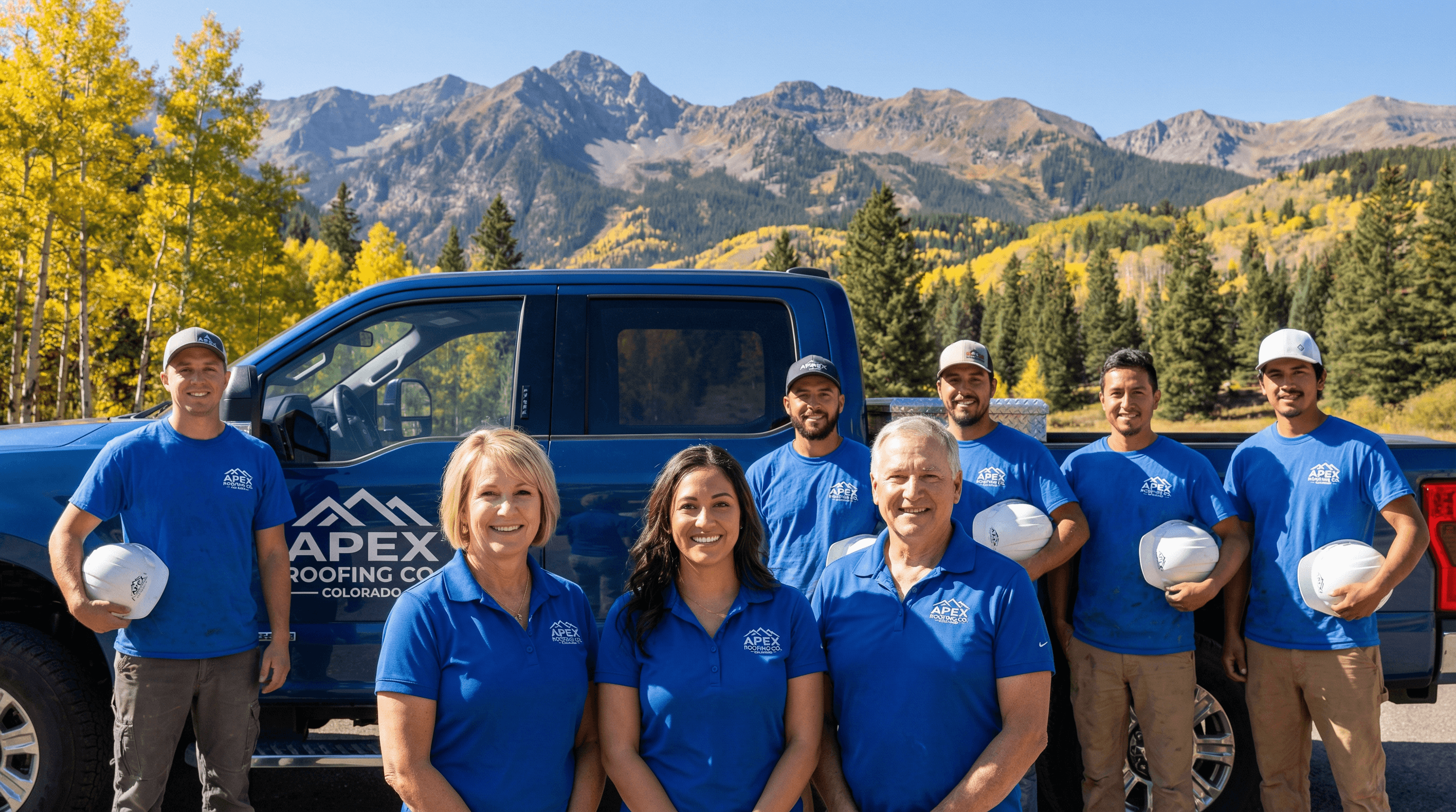 Alpine Peak Roofing team — Colorado's premier mountain roofing specialists