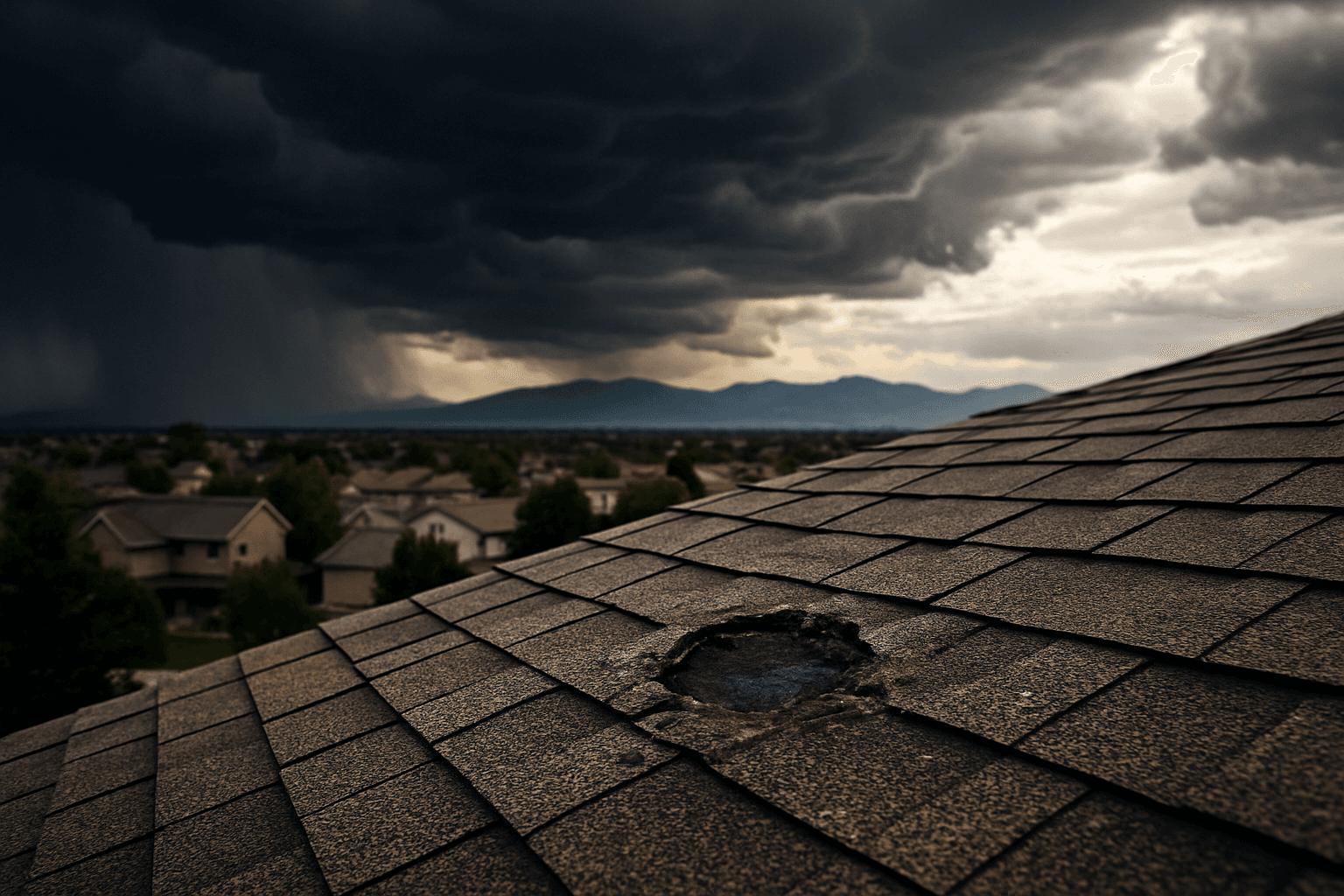 Assessing and Repairing Roof Damage After Hail Storms in Denver