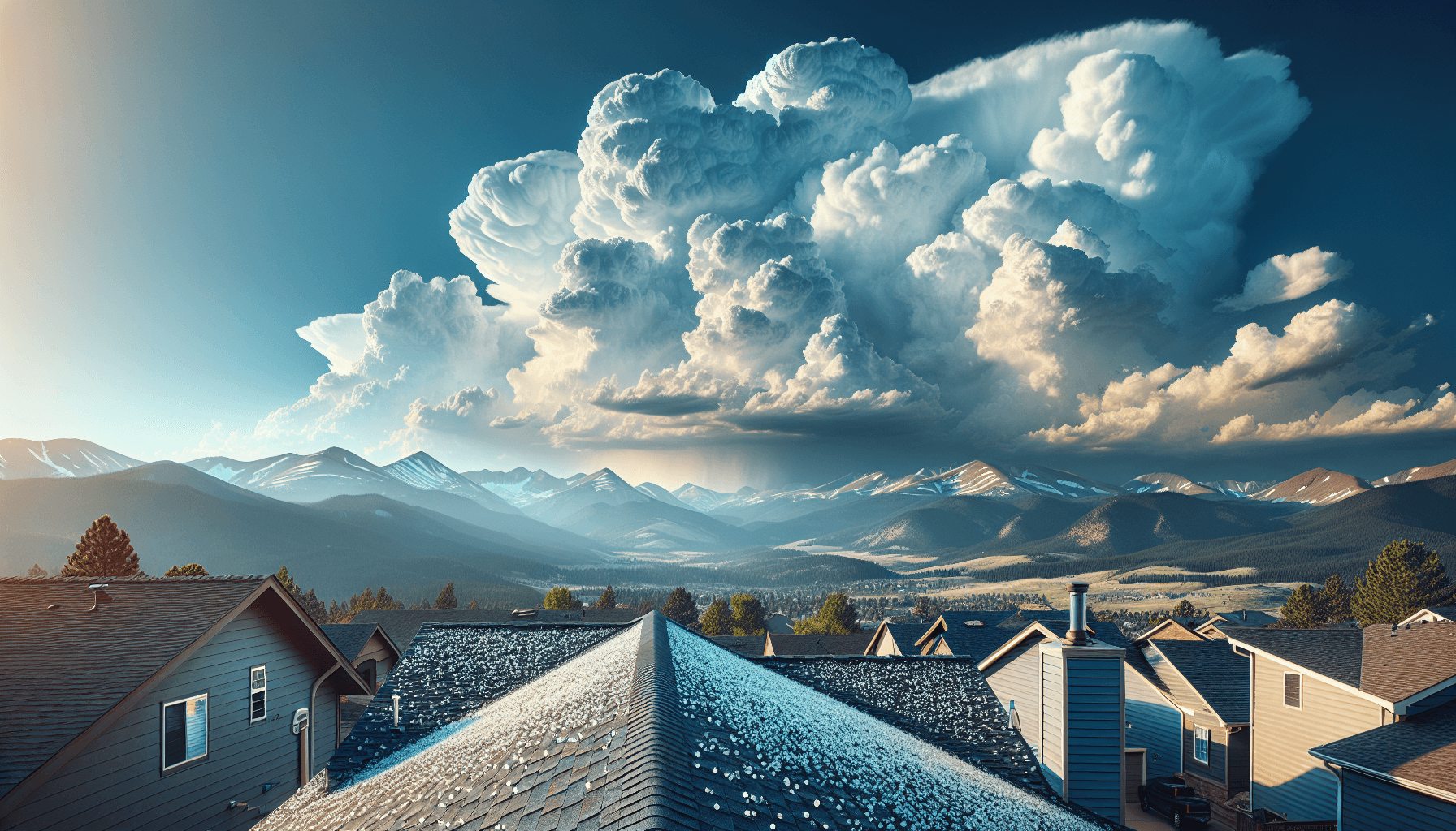 Understanding Hail Damage Roof Signs and Prevention Tips - Alpine Peak Roofing Colorado