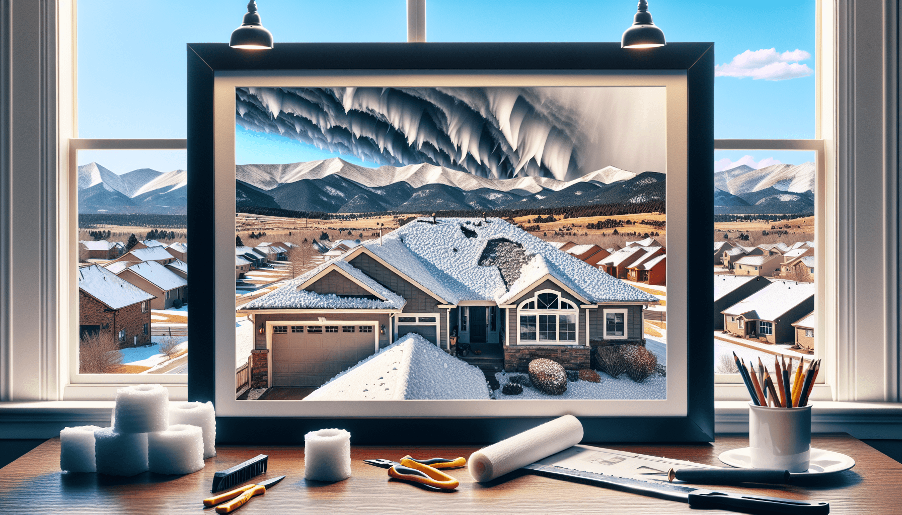 Understanding March Hailstorm Roof Damage in Denver, CO - Alpine Peak Roofing Colorado